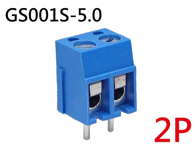[2只裝] GS001S-5.0-2P 端子台