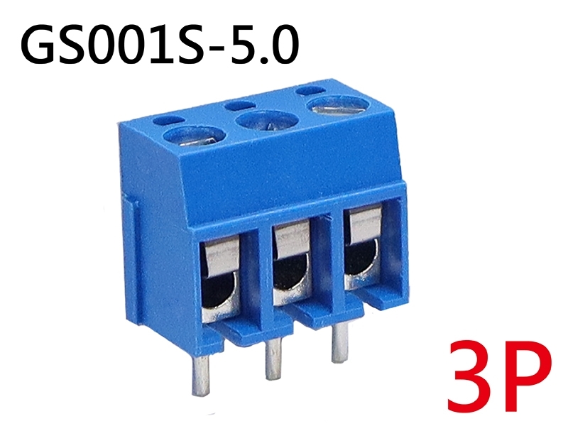 [2只裝] GS001S-5.0-3P 端子台