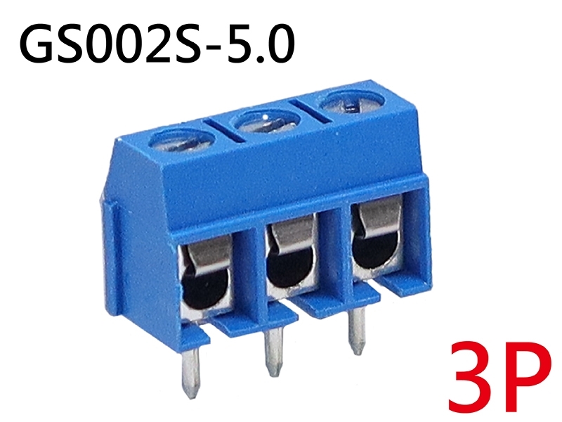 [2只裝] GS002S-5.0-3P 端子台