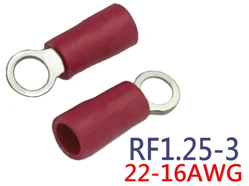 [10只裝] RF1.25-3 絕緣端子 
