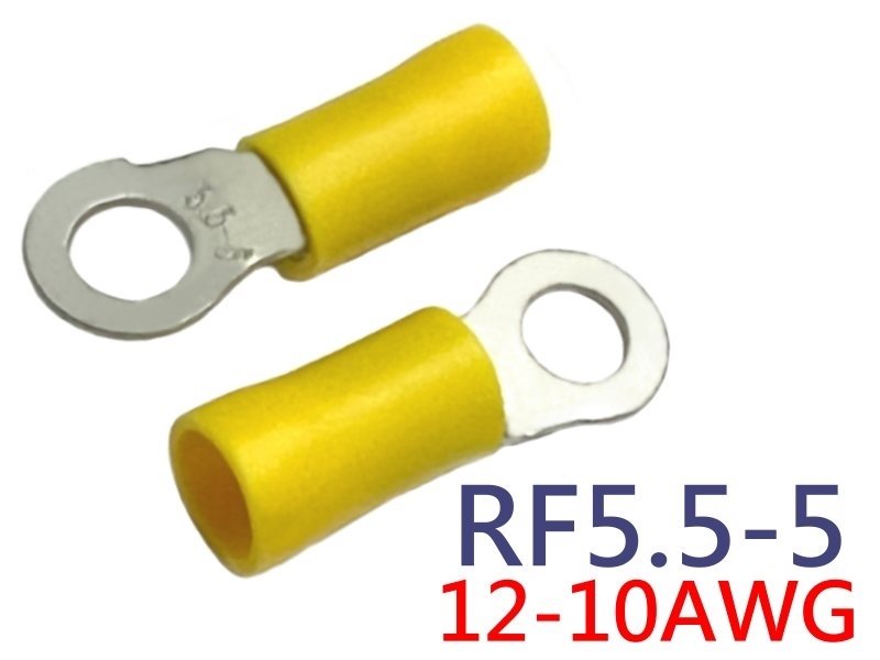 [10只裝] RF5.5-5 絕緣端子 