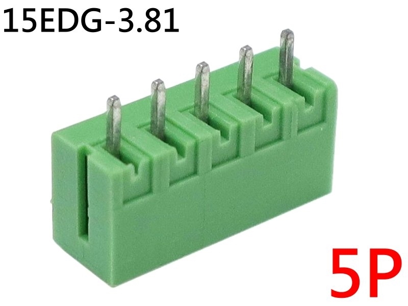 15EDG-3.81-5P端子台(母)