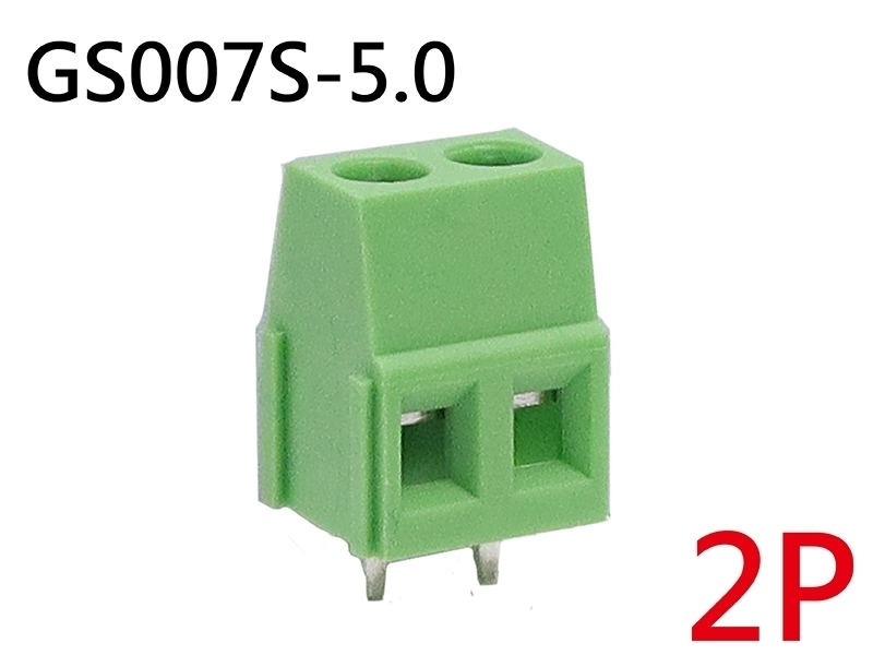 [2只裝]  GS007S-5.0-2P 端子台