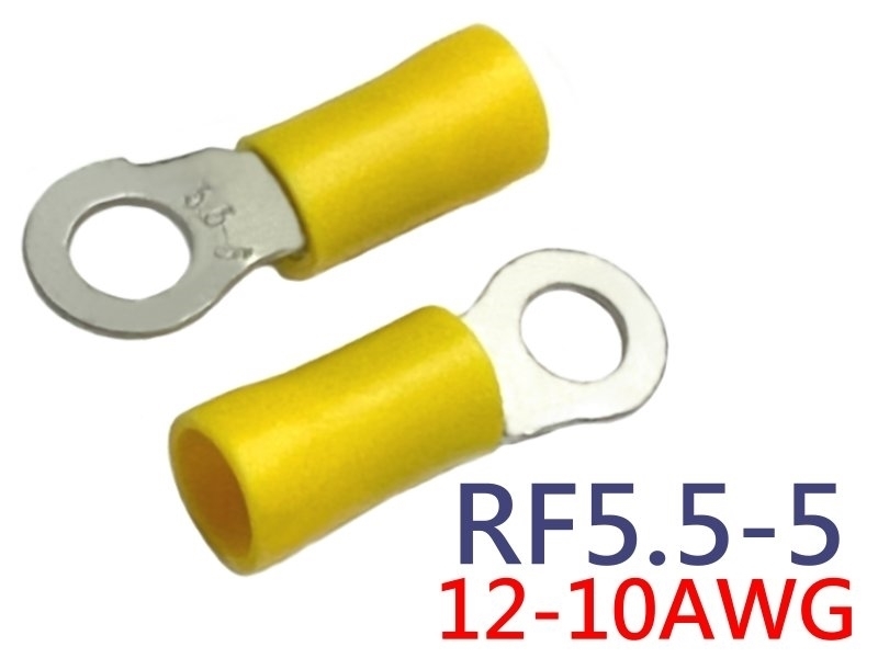 [100只裝] RF5.5-5 絕緣端子