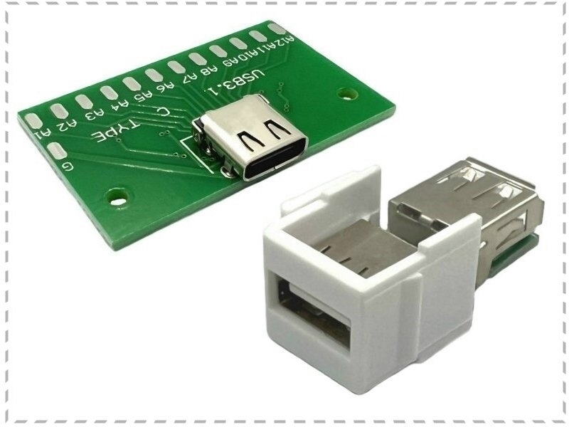 USB連接器帶PC板