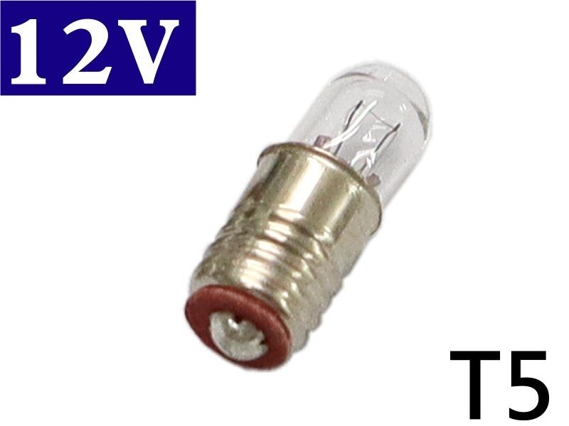 [2只裝] 12V T5mm*15.5mm小型燈泡 
