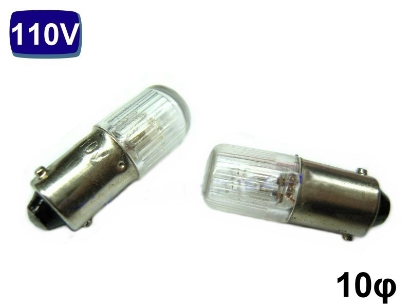 [2只裝]10φ 栓式霓虹燈AC110V