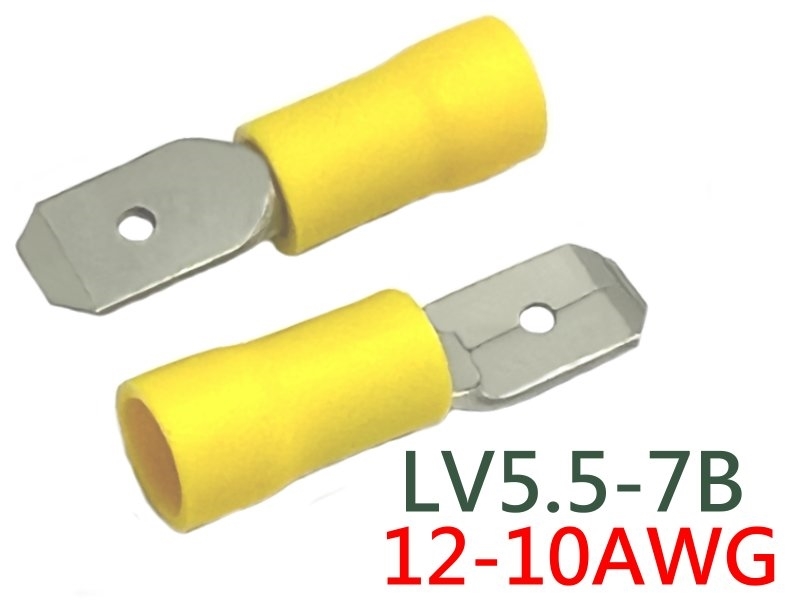 [10只裝] LV5.5-7B 公母插(公) 