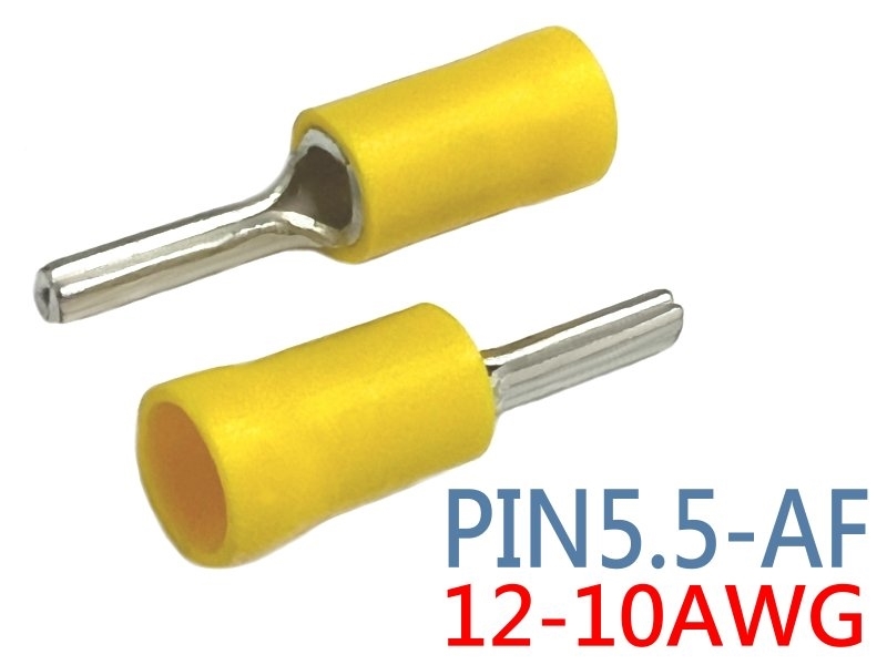 [10只裝] PIN5.5-AF 針型端子 