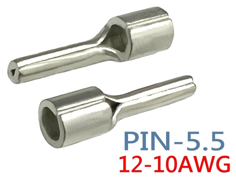 [10只裝] PIN-5.5 針型裸端子 