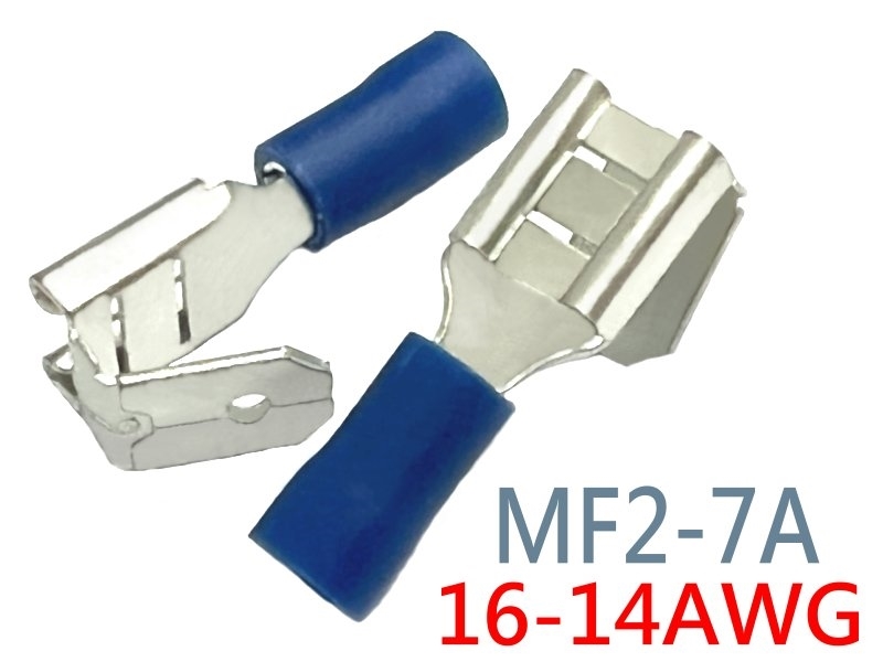 [10只裝] MF2-7A 鉤型公母插 