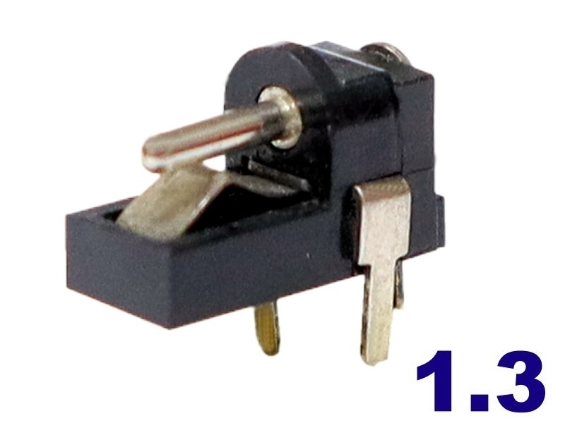 [2只裝] 1.3mm DC插座(L型) 