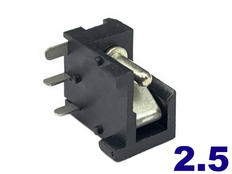 [2只裝] 2.5mm DC插座(L型) 