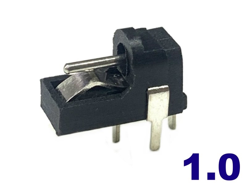 [2只裝] 1.0mm DC插座(L型) 