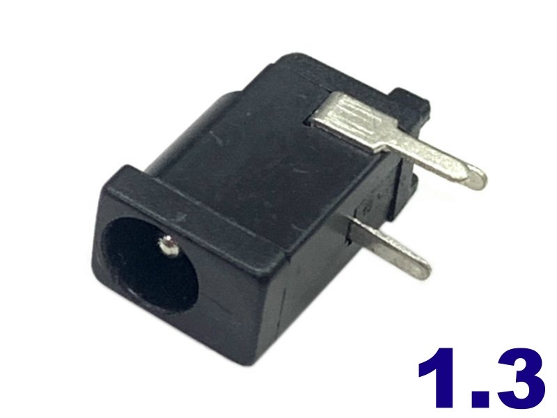 [2只裝] 1.3mm DC插座(L型) 