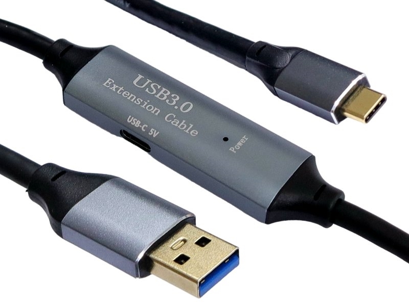 USB3.0 A公-TYPE-C 5米 傳輸訊號線