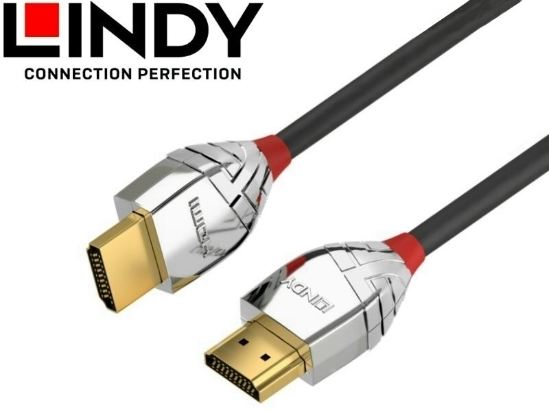 LINDY 林帝 CROMO LINE HDMI 2.0(TYPE-A) 公 TO 公 傳輸線 3M