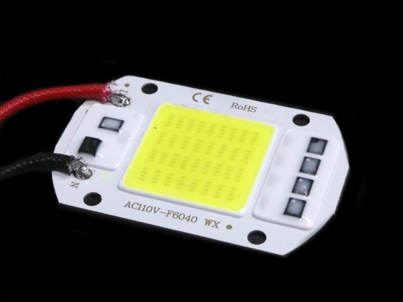AC110V 50W 白光COB燈 [需加散熱片]