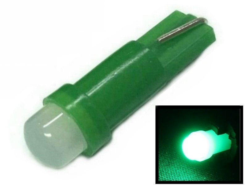 綠光 T5 12V 3D(儀表燈)