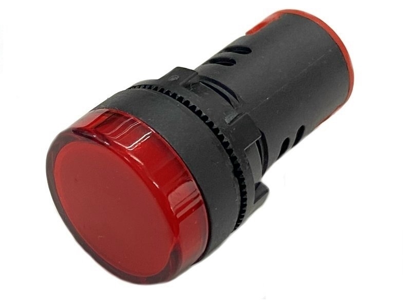 22mm 紅色 12-48V/AC/DC/指示燈