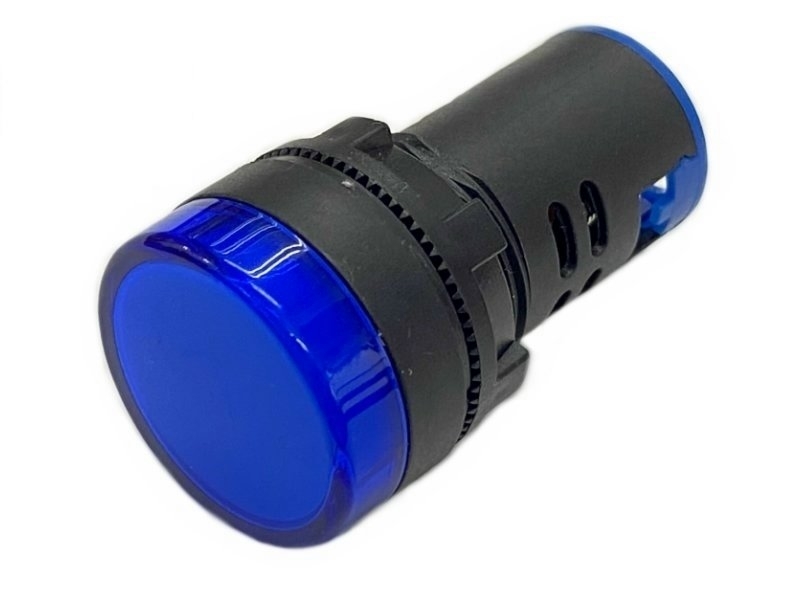 22mm 藍色 12-48V/AC/DC/指示燈