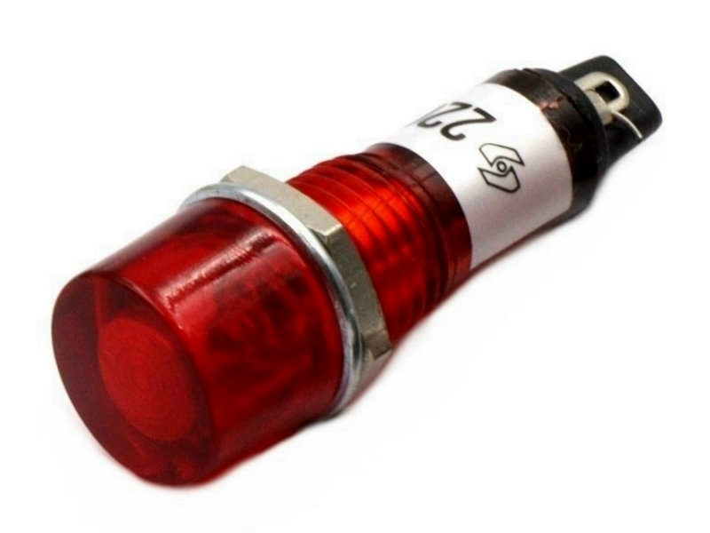 小丸型霓虹燈紅色 DC12V