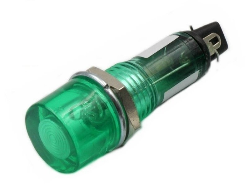 小丸型霓虹燈綠色 DC12V