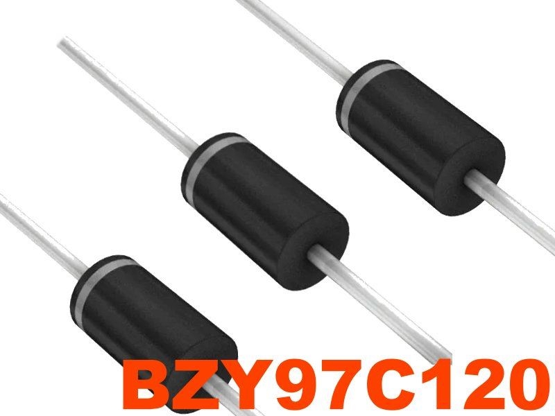 120V 1.5W 穩壓稽納二極體(BZY97C120)