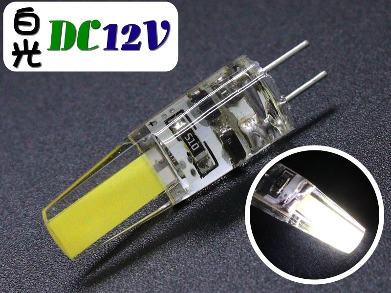 DC12V LED插式燈泡 白