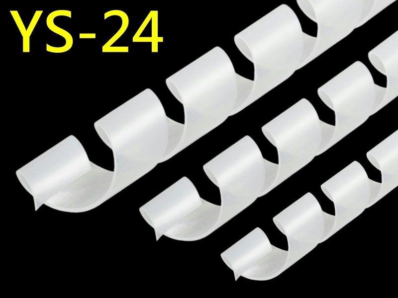 S-24 24φ捲式結束帶 [白色]