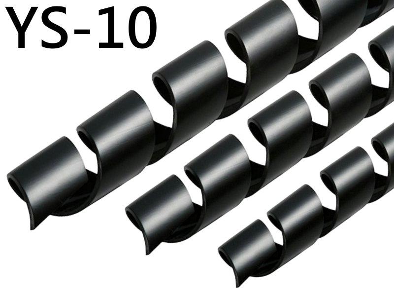 S-10 10φ捲式結束帶 [黑色]