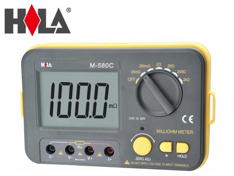 M-580C 數字微電阻計