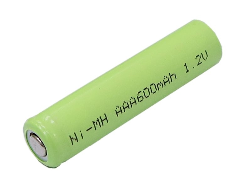 1.2V 600mA AAA 鎳氫充電池