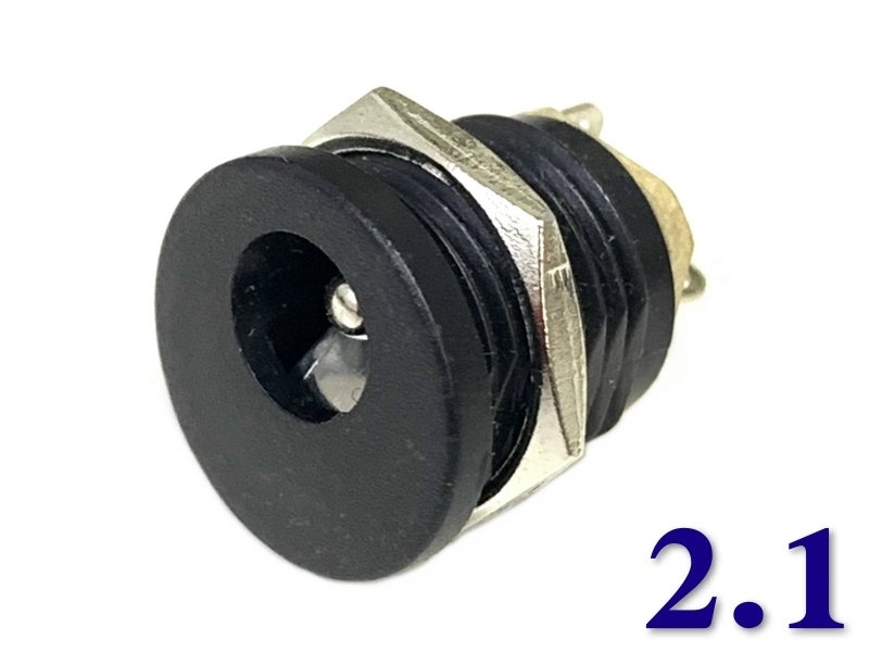 [2只裝] 2.1mm DC圓孔插座