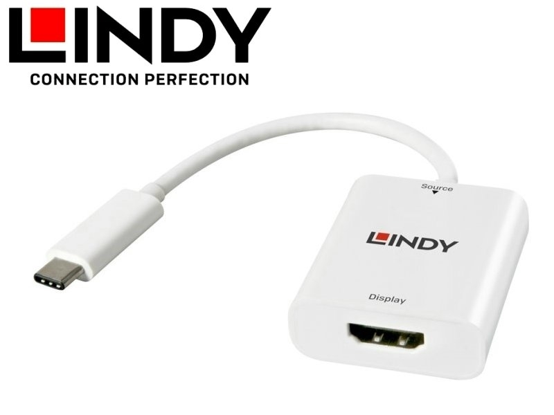 LINDY林帝 主動式USB3.1 Type-C TO HDMI 1.4 4K/30HZ轉接器