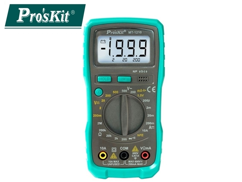 Pro’sKit寶工 MT-1210 3 1/2數位電錶
