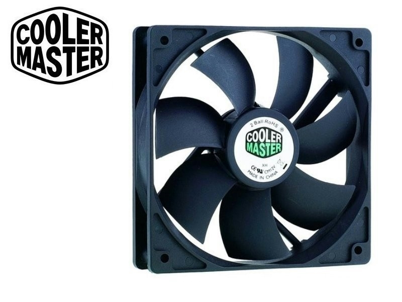 Cooler Master 80x80x25mm【DC12V】雙滾珠風扇