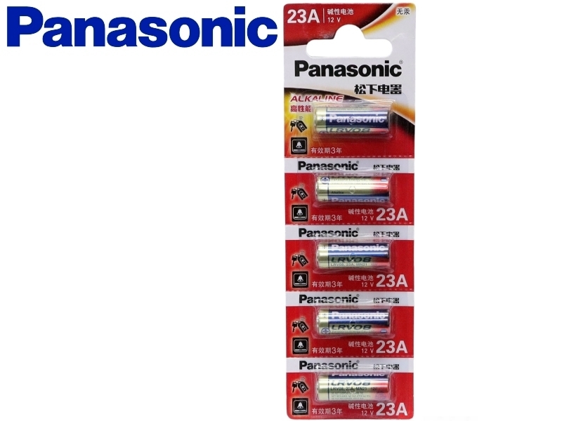 Panasonic 23A 12V鹼性遙控器用電池1只入