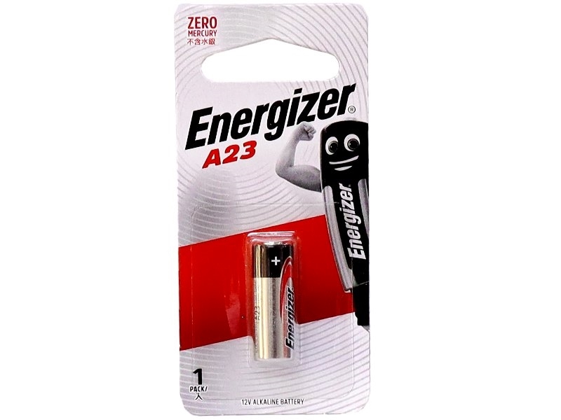 [1只裝]Energizer 勁量 A23 12V遙控器用電池 
